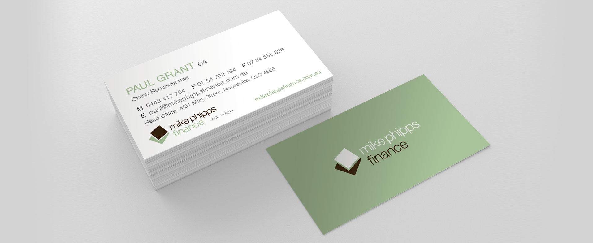 Mike Phipps Business cards