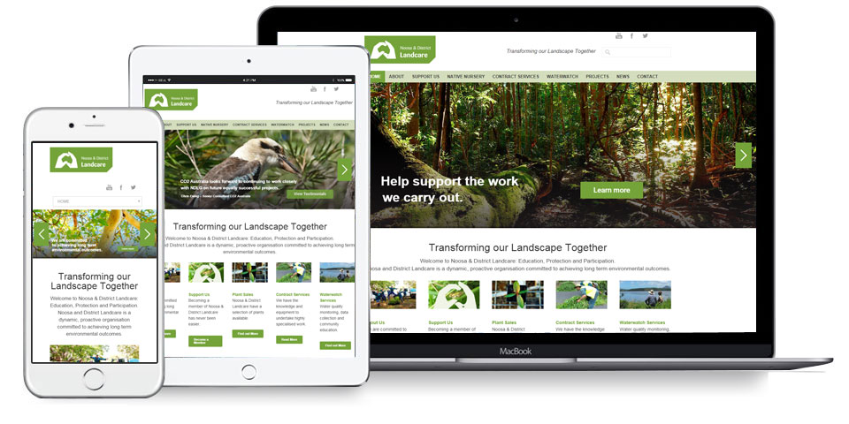 Noosa Landcare Website Development