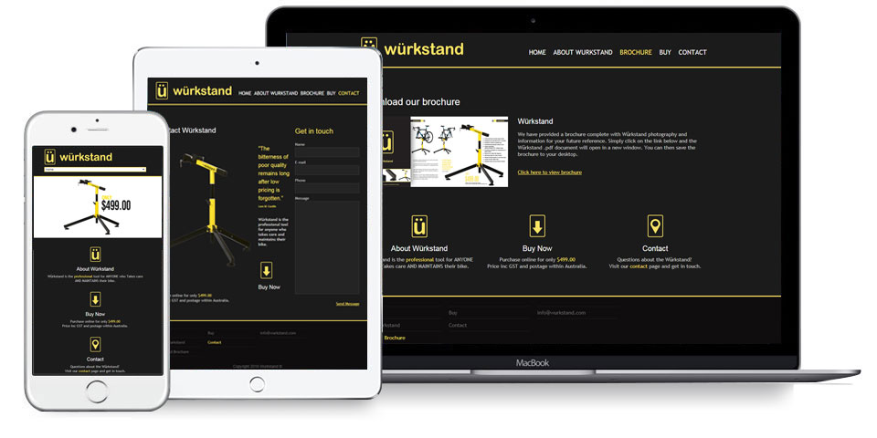 Responsive Website Design Wurkstand