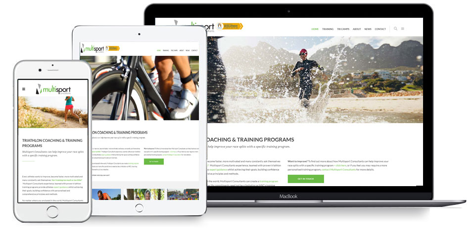 Multisport Consultants website design