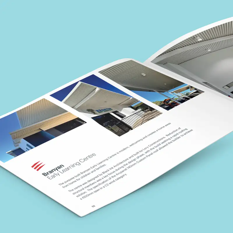 graphic design services for printed brochure and business marketing