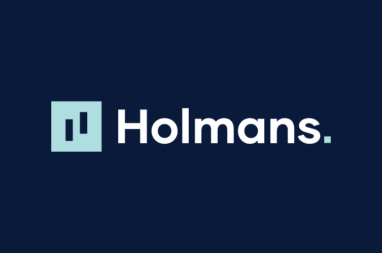Holmans accountants brand logo