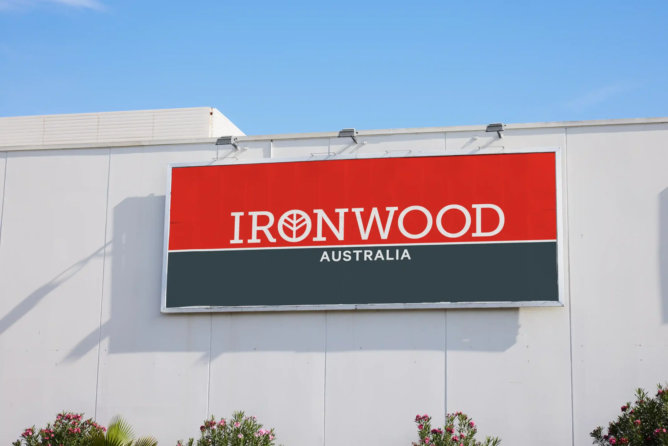 print design services – Ironwood exterior signage design