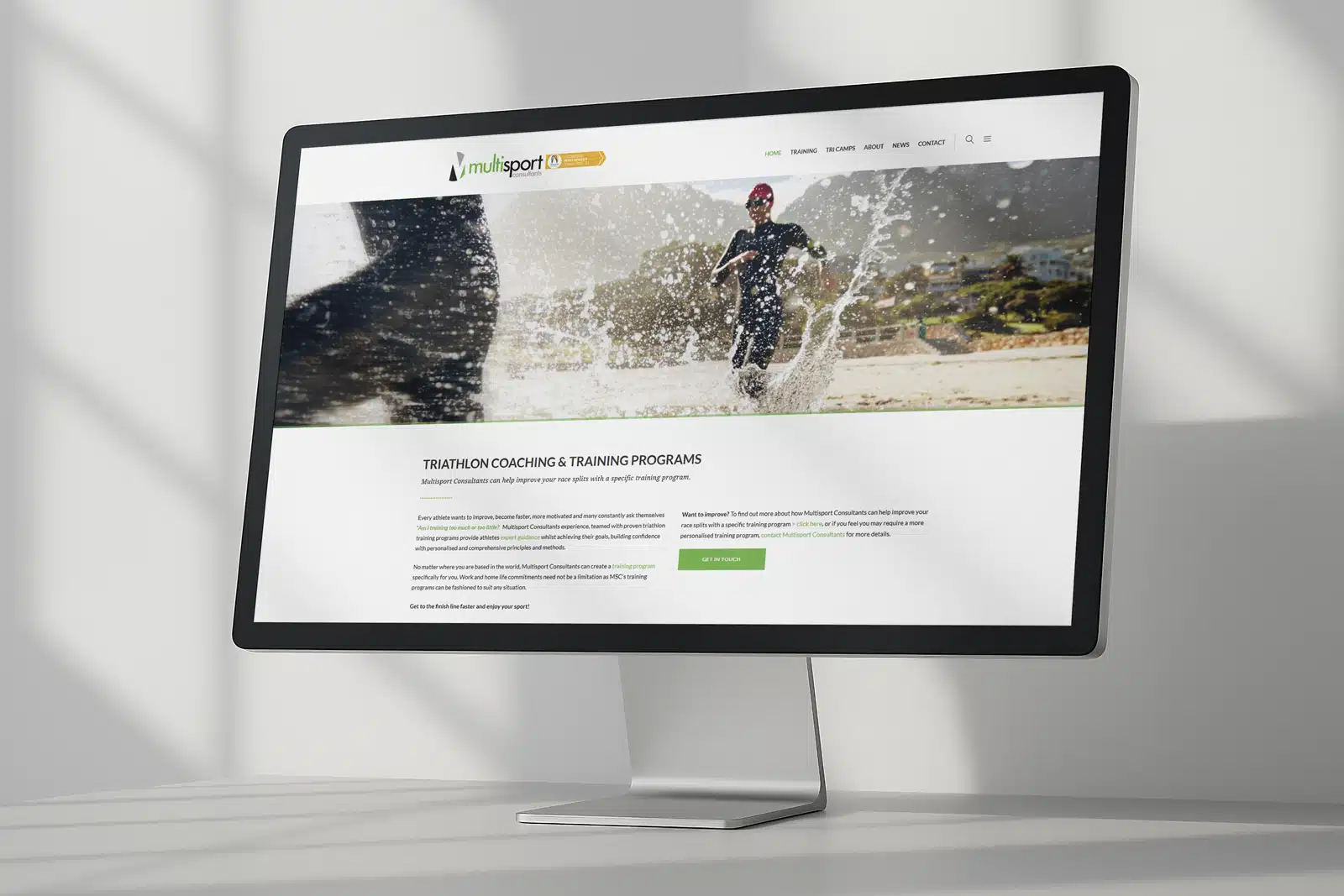 Multi Sport Consultants Website Design